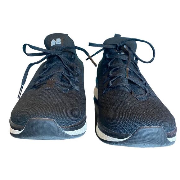 ABEO Sz 8 M Black Layla Slip On Arch Comfort Support Lace Up Sneakers - Picture 2 of 8